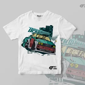 Футболки с полной запечаткой: Turbo series - Дрифт на районе